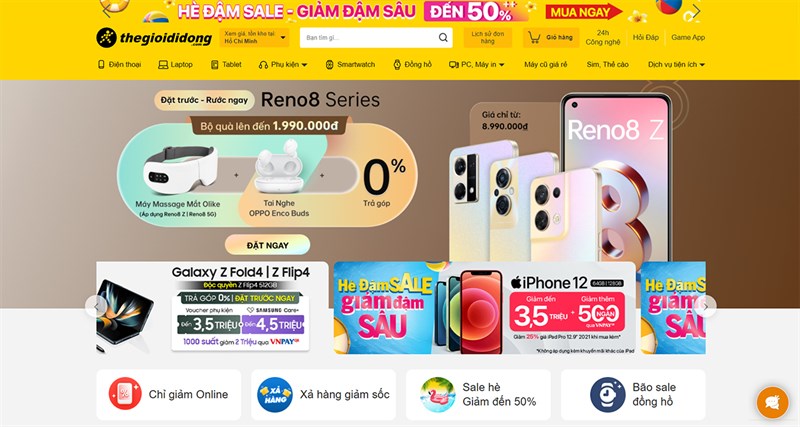 Thế Giới Di Động là website B2C e-Commerce ghi nhận lượng truy cập cao nhất tại Việt Nam