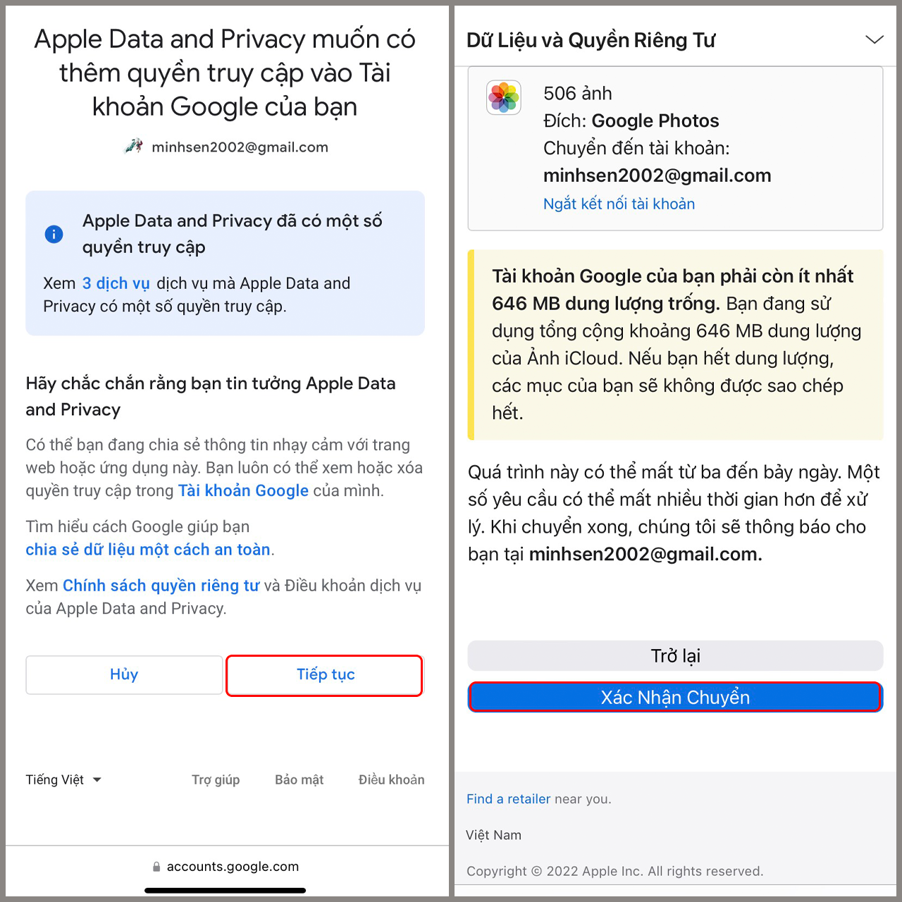 Chuyển ảnh iCloud sang Google Photos giúp bạn thoát khỏi quá trình tải xuống một cách rườm rà và tiết kiệm thời gian. Bằng cách chuyển những bức ảnh yêu thích của bạn sang Google Photos, bạn không chỉ có thể truy cập chúng một cách dễ dàng từ bất kỳ đâu, mà còn có thể chia sẻ chúng dễ dàng với bạn bè và gia đình.