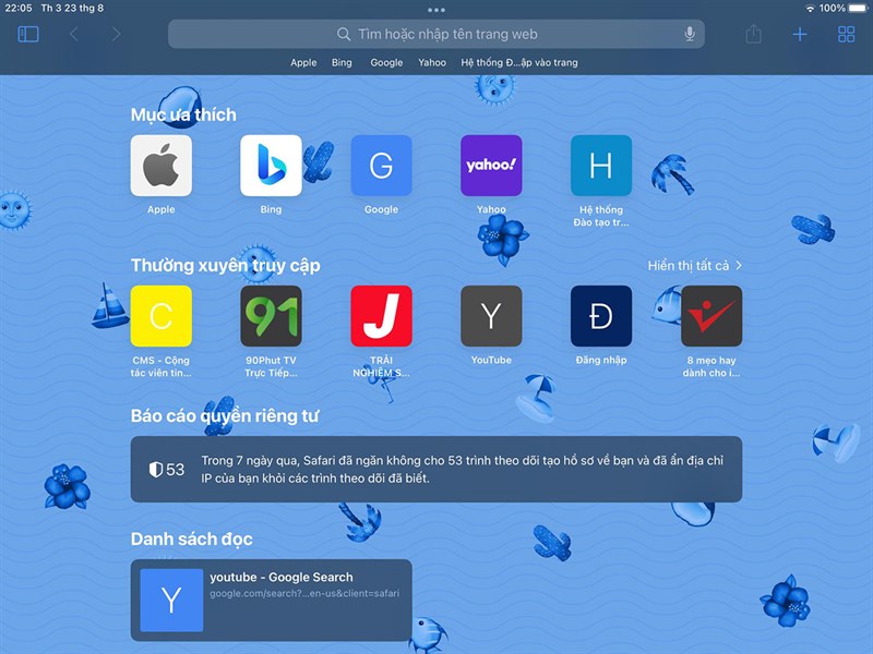 Cách mở nhiều cửa sổ Safari trên iPad Cách mở nhiều cửa sổ Safari trên iPad