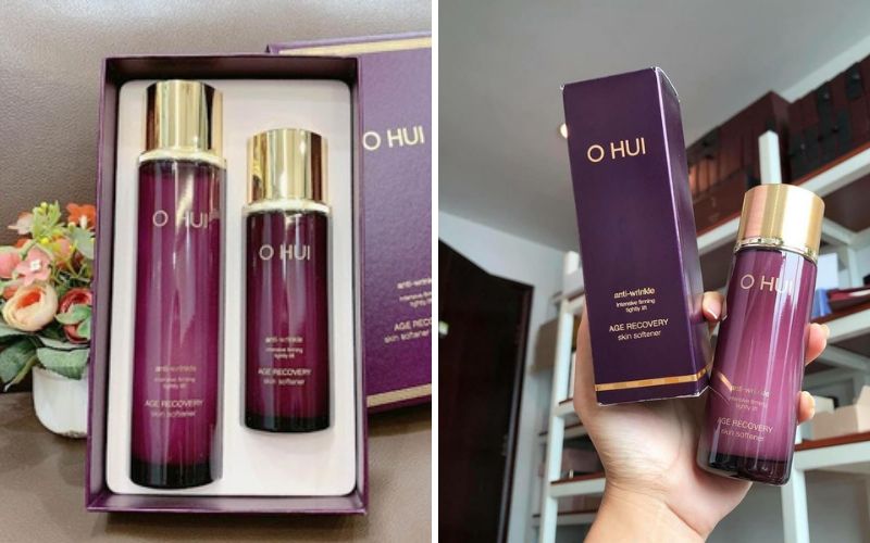 Nước hoa hồng OHUI Age Recovery Skin Softener Chống Lão Hóa