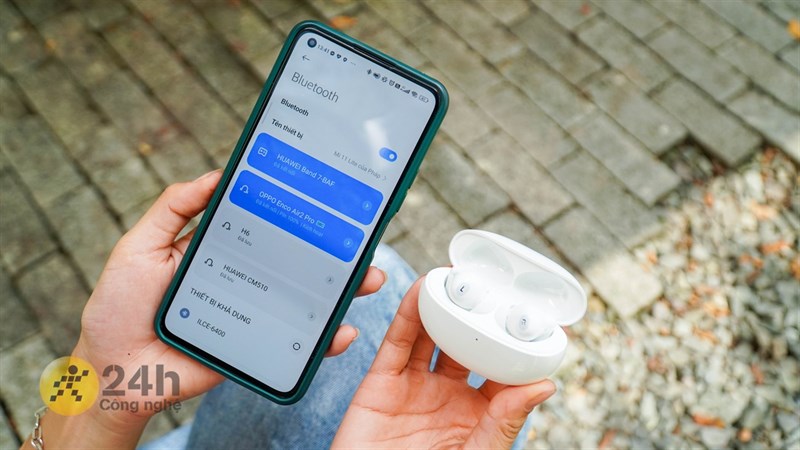 Khả năng kết nối của OPPO Enco Air2 Pro rất tốt cho cả hệ điều hành Android lẫn IOS.
