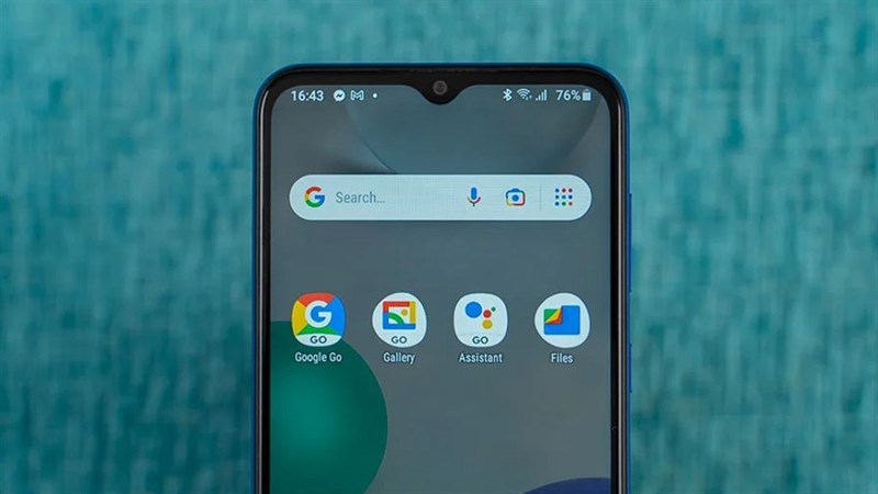 Màn hình thiết kế dạng giọt nước