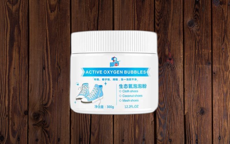 Giày trắng sạch như mới với bột giặt vệ sinh giày sneaker Active Oxygen Bubbles