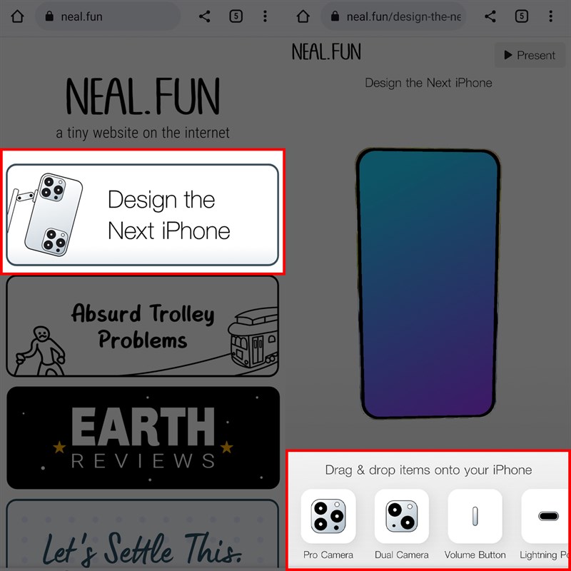 Tự thiết kế iPhone