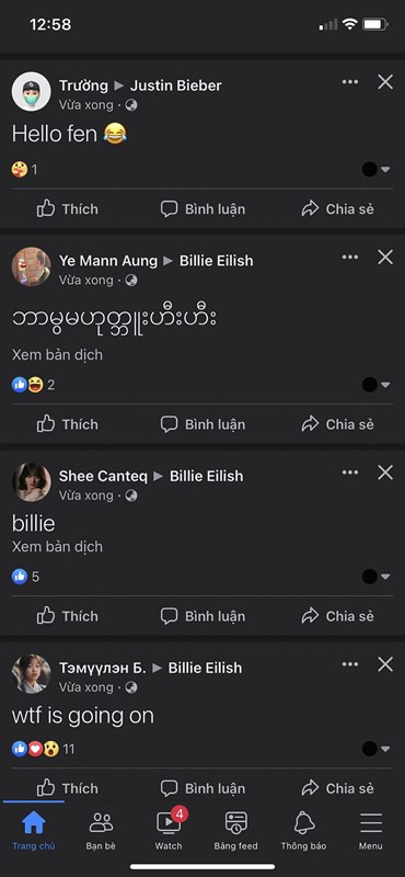 Facebook gặp lỗi