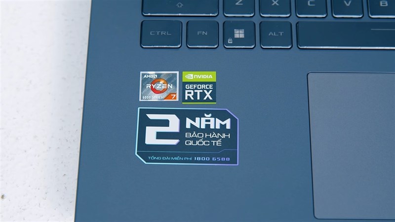 ASUS ROG Strix G15 G513R (2022) được nâng cấp cấu hình khá tốt khi sở hữu con chip AMD Ryzen 7 - 6800H cùng card màn hình RTX3050.