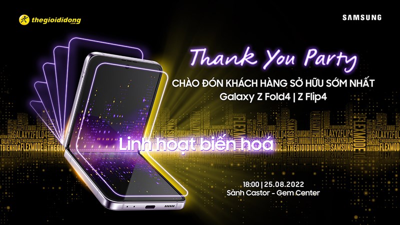Hình ảnh sự kiện Thank You Party