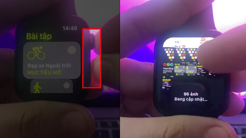 Cách chụp ảnh màn hình trên Apple Watch