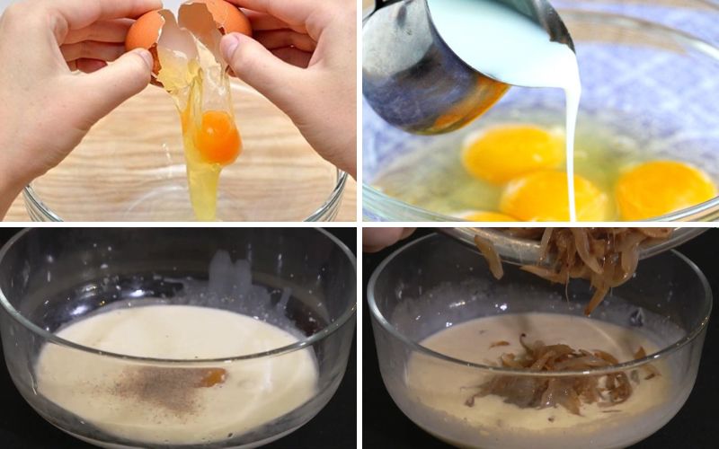 Làm nhân kem sữa