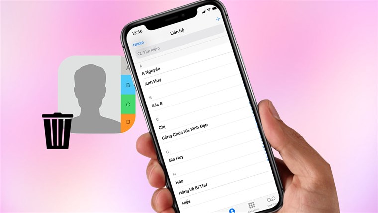 Cách xoá danh bạ trên iPhone với nhiều số cùng một lúc cực đơn giản