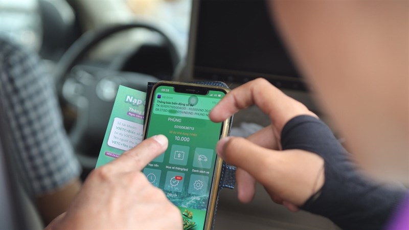 Tài khoản thu phí không dừng có thể nâng cấp thành ví điện tử