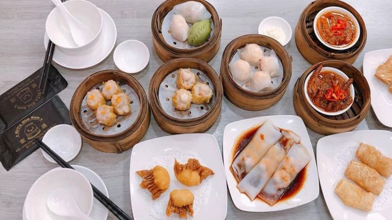 Món ăn tại quán Miyu Dimsum