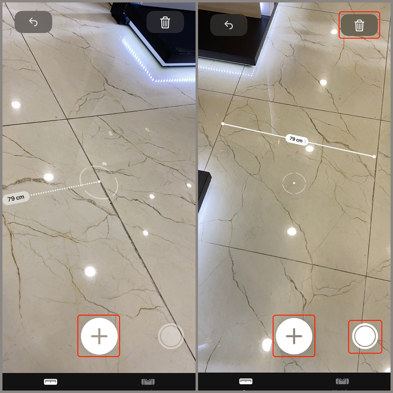 Cách dùng iPhone đo kích thước vật thể qua app Measure - Đo - YouTube