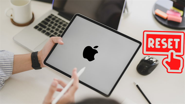 cách reset ipad