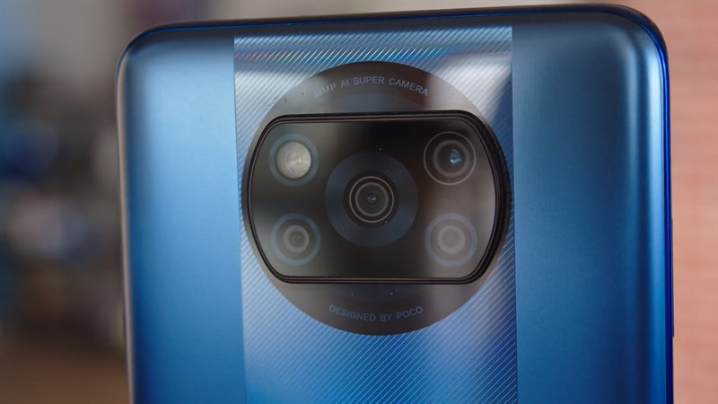 POCO X3 Pro được trang bị hệ thống bốn camera với ống kính chính có độ phân giải 48 MP
