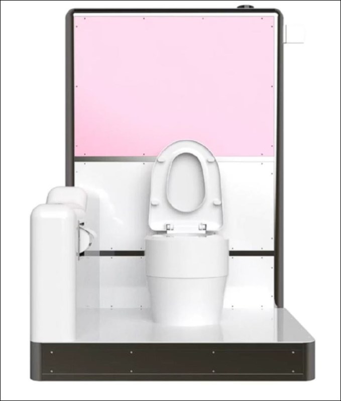 Nguyên mẫu concept của nhà vệ sinh hiện đại