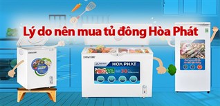 Tủ đông Hòa Phát có tốt không? 8 lý do nên mua tủ đông Hòa Phát