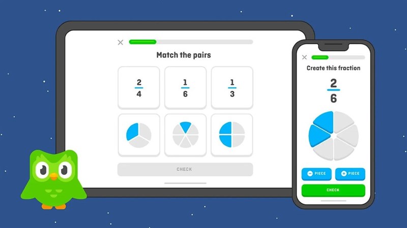 Ứng dụng Duolingo Math