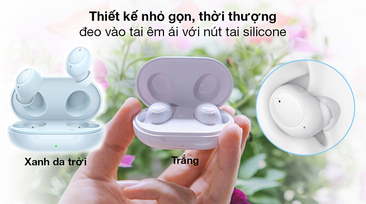 Tai nghe Bluetooth True Wireless OPPO ENCO Buds ETI81 sở hữu thiết kế nhỏ gọn, thời thượng 