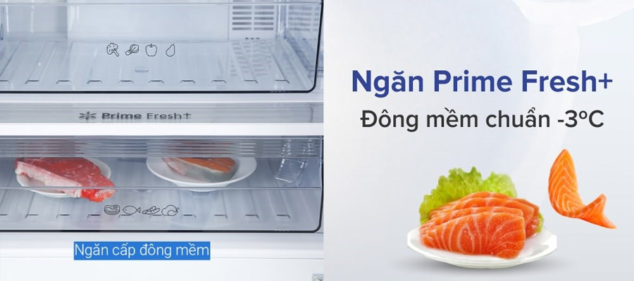 Ngăn đông mềm Prime Fresh+ thế hệ mới