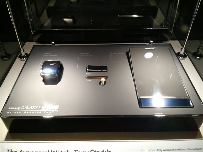 Nguyên mẫu smartphone Samsung trong suốt trong bộ sưu tập Avenger