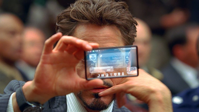 Hình ảnh smartphone trong suốt