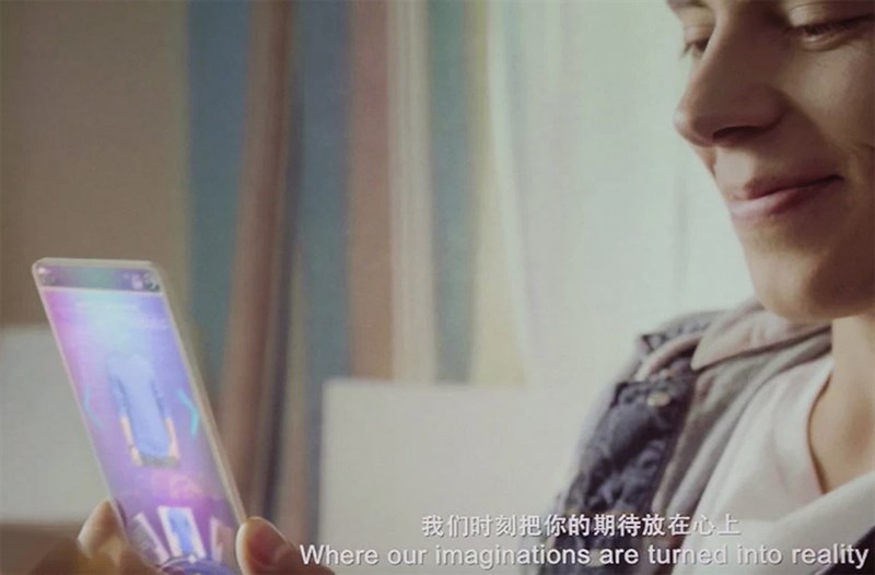 Concept smartphone trong suốt của ZTE