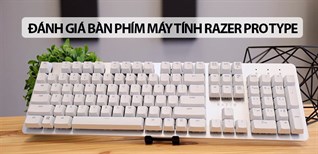 Đánh giá bàn phím Razer Pro Type: Thiết kế công thái học cùng công nghệ Orange Switch