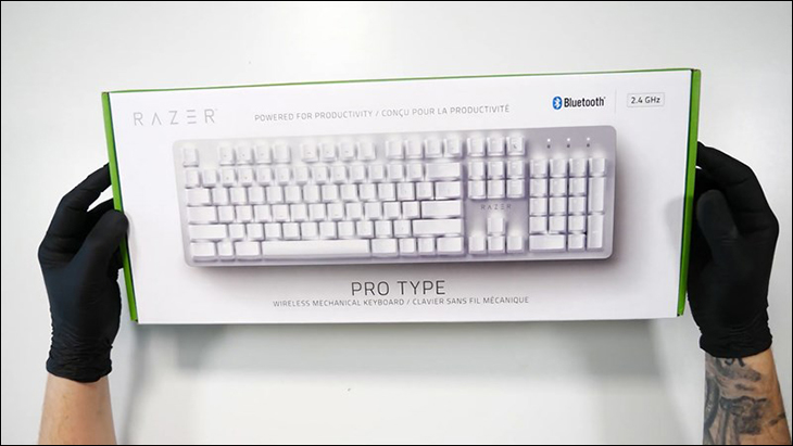 Đánh giá bàn phím Razer Pro Type: Thiết kế công thái học cùng công nghệ Orange Switch