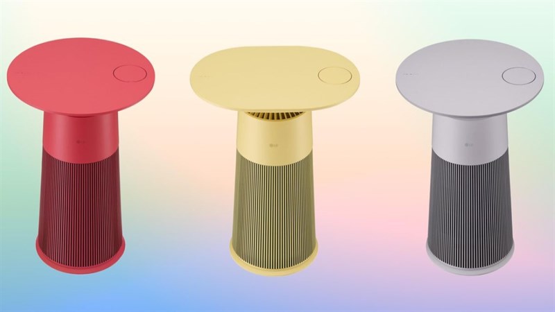 Cận cảnh chiếc máy lọc kiêm bàn với thiết kế độc đáo