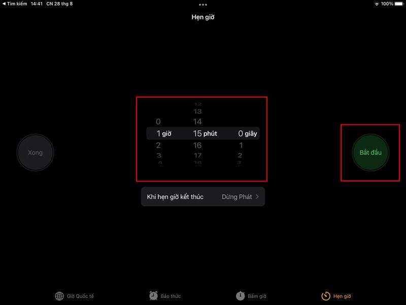 Cách hẹn giờ tắt nhạc trên iPad