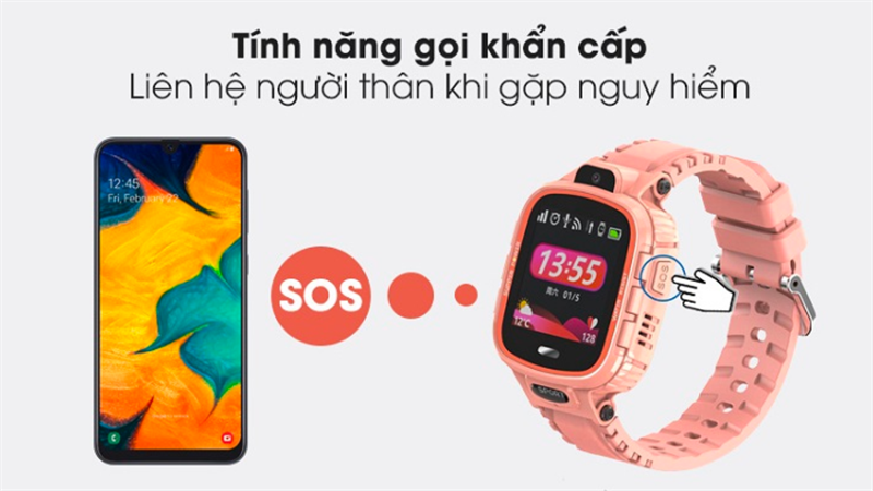 sos đồng hồ định vị