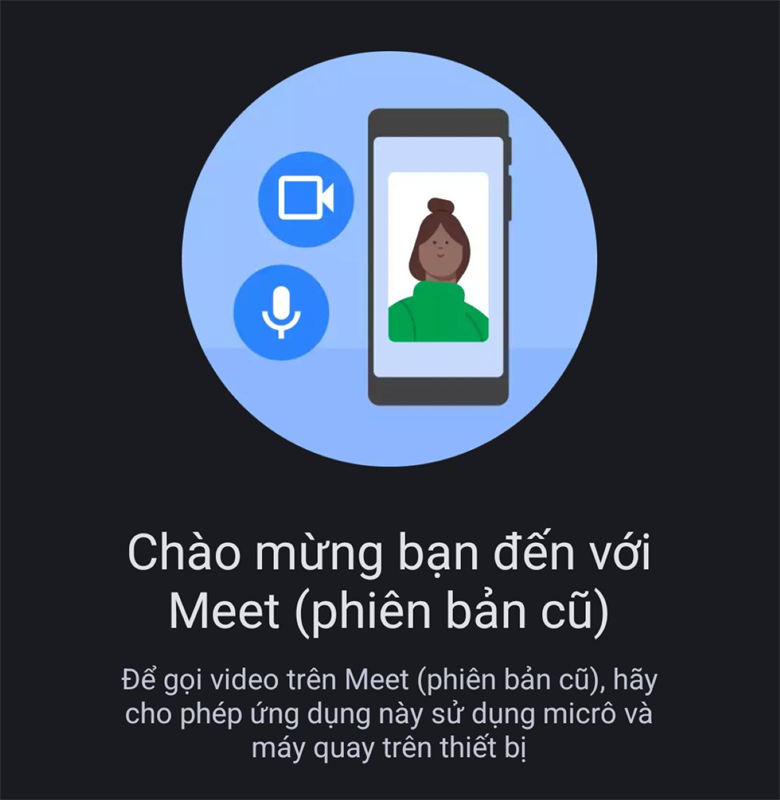 Ảnh Meet phiên bản cũ