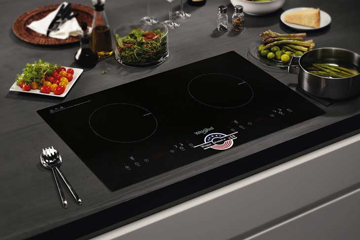 Bếp hồng ngoại đôi lắp âm Whirlpool ACT752/BLV có thể lắp đặt âm gọn gàng