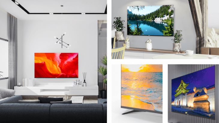 màn hình tivi k-elec tràn viền tinh tế với độ mỏng tối ưu màn hình tivi k-elec tràn viền tinh tế với độ mỏng tối ưu