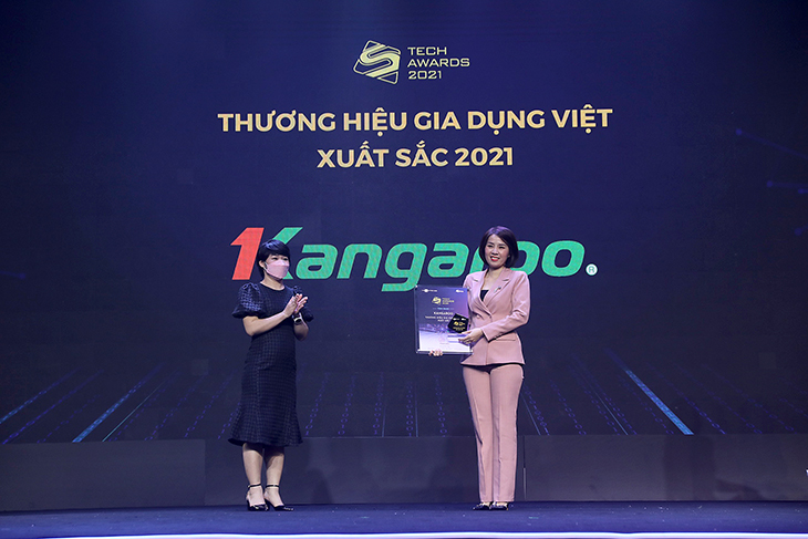 Kangaroo nhận giải thưởng Thương hiệu Gia dụng xuất sắc nhất tại Tech Awards 2021