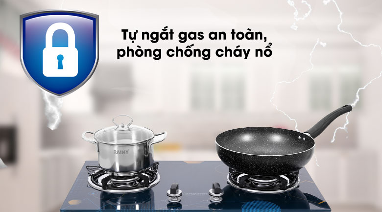 Bếp ga âm Kangaroo KG536B có giá 1.410.000 đồng (giá cập nhật 08/2022, có thể thay đổi theo thời gian) Bếp ga âm Kangaroo KG536B có giá 1.410.000 đồng (giá cập nhật 08/2022, có thể thay đổi theo thời gian)