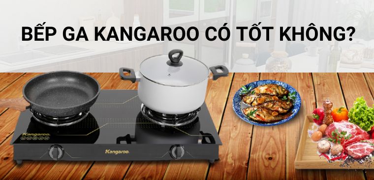 Bếp ga Kangaroo có tốt không? Có nên mua không?