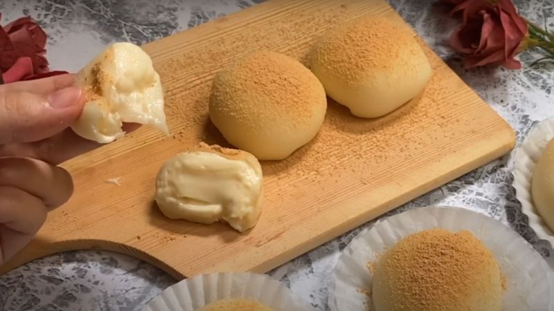 Bánh Mochi Sữa Đậu Nành