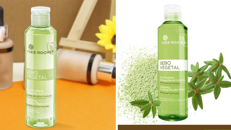 Công dụng toner Yves Rocher Sebo Vegetal Eau Micellaire Purifiante 2 In 1