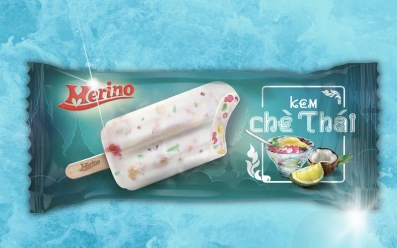 Giá bán của kem chè Thái Merino thậm chí còn rẻ hơn một ly chè Thái bình thường