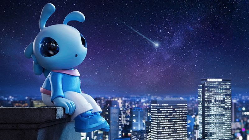 Hình ảnh nhân vật đại diện mới của Samsung