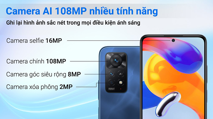 Redmi Note 11 Pro và Redmi Note 10 Pro đều có camera chính 108 MP