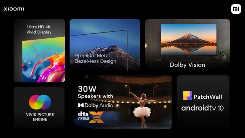 Thông số kỹ thuật Xiaomi Smart TV X Series