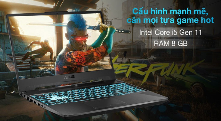 ASUS TUF có cấu hình ổn định