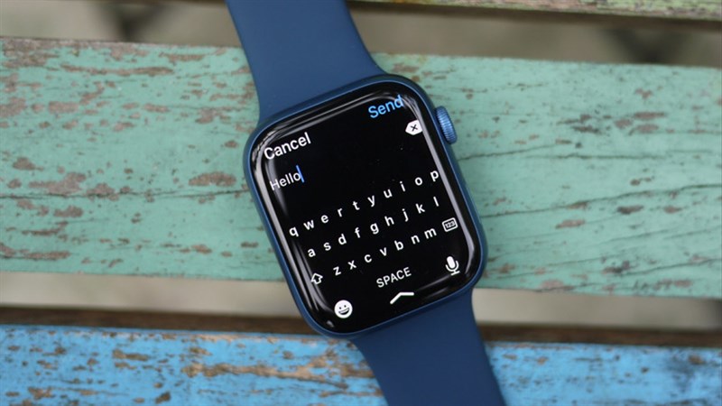 Cách mở bàn phím keyboard trên Apple Watch