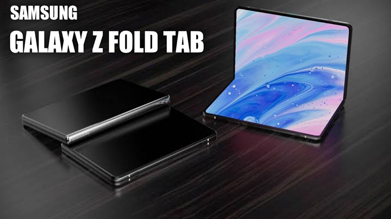Hình ảnh concept Galaxy Tab Fold