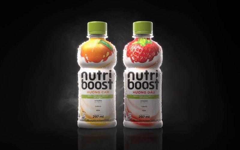 Sữa trái cây Nutriboost ra mắt chính thức vào năm 2010