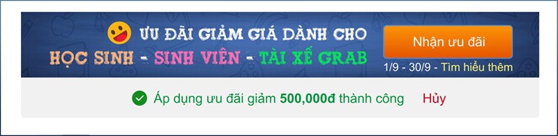 Trợ giá đến 500K cho tài xế Grab, HS - SV khi mua điện thoại Xiaomi Trợ giá đến 500K cho tài xế Grab, HS - SV khi mua điện thoại Xiaomi