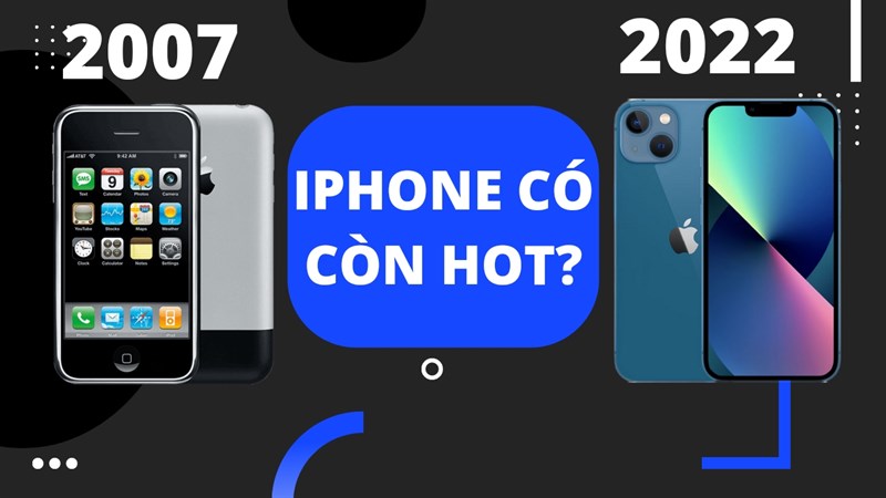 Chiếc iPhone đầu tiên ra mắt khi nào và qua hơn 1 thập kỉ, mẫu iPhone mới nhất hiện tại có gì HOT